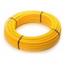 TUBO MULTISTR. ING. Ø16 GAS GIALLO 50m