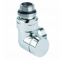 1/2" COAX LOCK LH CU/PEX 24-19 CORNER WHITE