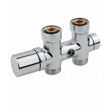 VALV TWIN T.LE DR TR 3/4" F