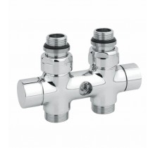 VALV TWIN MAN. DR TR ½ S/BP