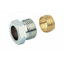 RACCORDO TR/ACCIAIO ½ D15