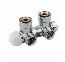 VALV TWIN T.LE SQ TR 3/4" F