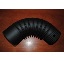 Коляно 90 C  MF ф80 черен