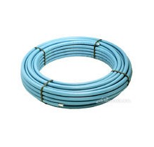 Тръба PEX AL PEX 18x2 с термоизолация синя - ролка 50 метра