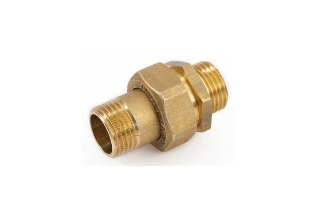 M/M STRAIGHT FITT. FOR RADIATOR 1"