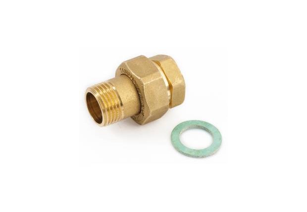M/F STRAIGHT FITT.  RADIATOR 1/2"