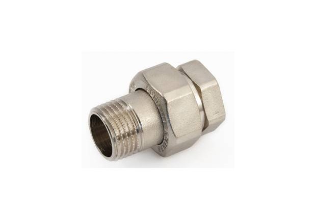 M/F STRAIGHT FITT.  RADIATOR NK 1"x1"