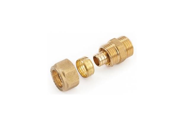 MALE STRAIGHT 3/4"-25x2.3