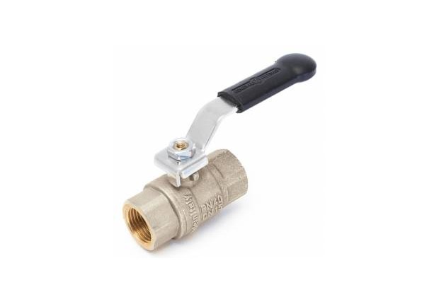 F/F HEAVY BALL VALVEW/LEVER NK 1"1/2
