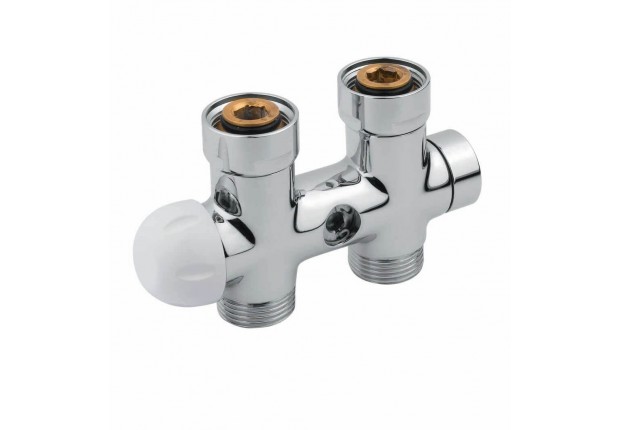 VALV TWIN T.LE DR TR 3/4" F