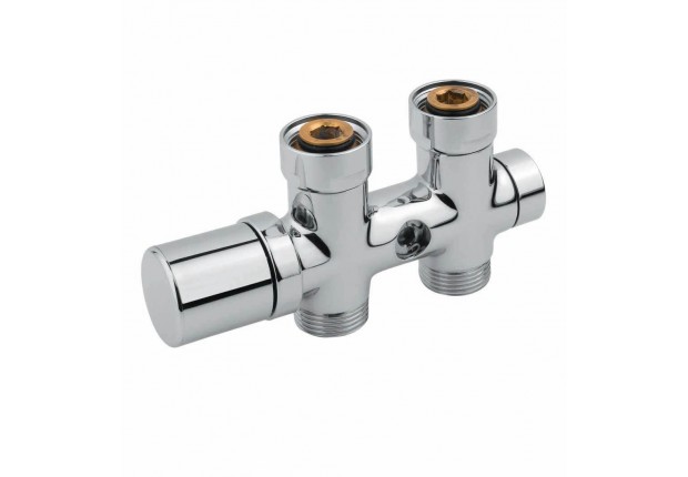 VALV TWIN T.LE DR TR 3/4" F