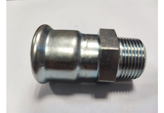 АДАПТОР ПРАВ МЪЖКИ  carb.  2"1/2 x 76